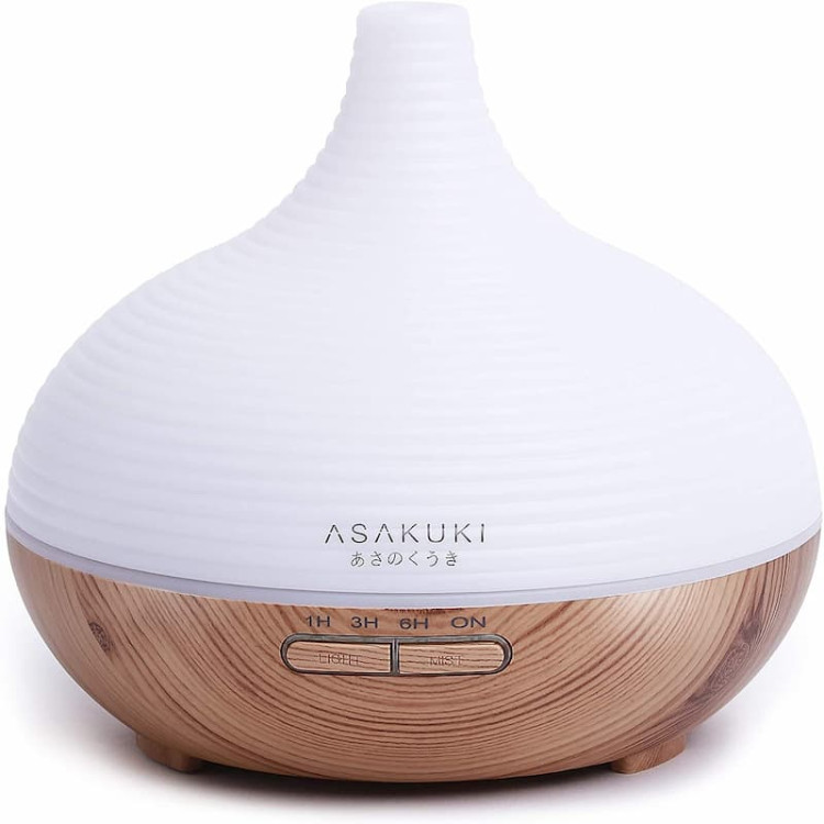 Difuzor ultrasonic premium de uleiuri esențiale SPRING Light Wood