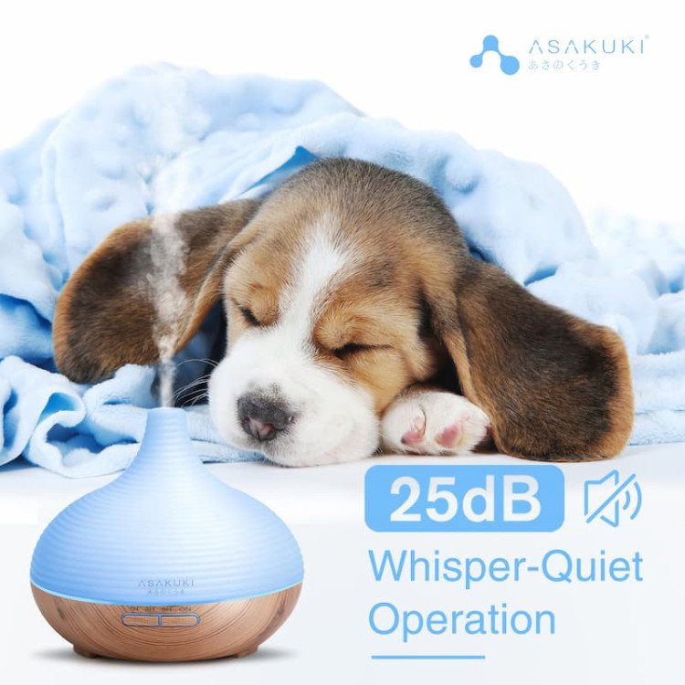 Difuzor ultrasonic premium de uleiuri esențiale SPRING Light Wood