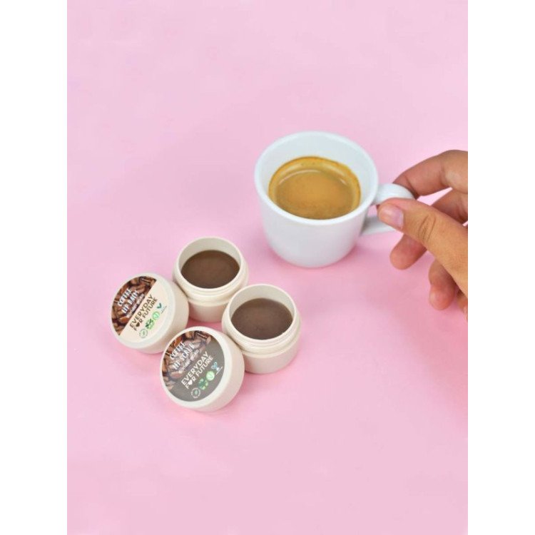 Kit balsam și scrub pentru îngrijirea buzelor Coffee